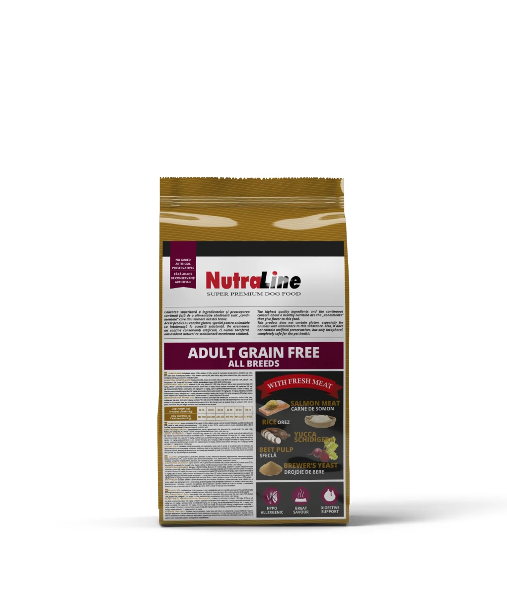 Nutraline Dog Adult Grain Free 3 kg