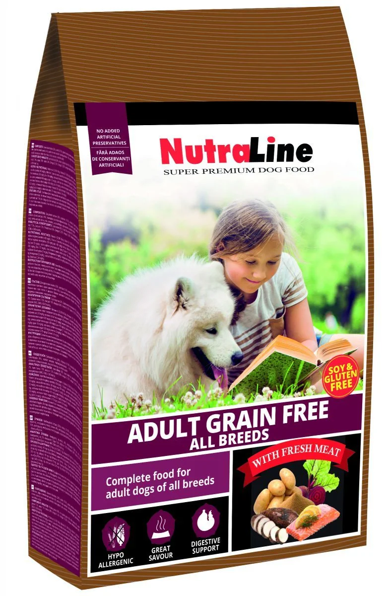 Nutraline Dog Adult Grain Free 3 kg
