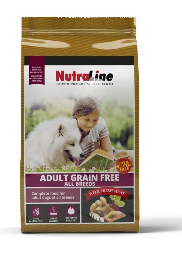 Nutraline Dog Adult Grain Free 3 kg