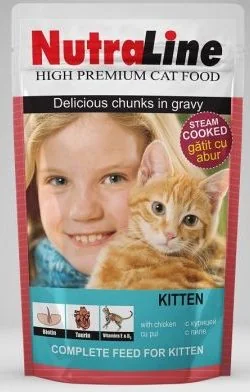 Nutraline Cat Plic Classic Kitten 100 g
