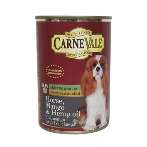 Carnevale Dog Conserva Cal/Mango/Ulei Canepa 400 g