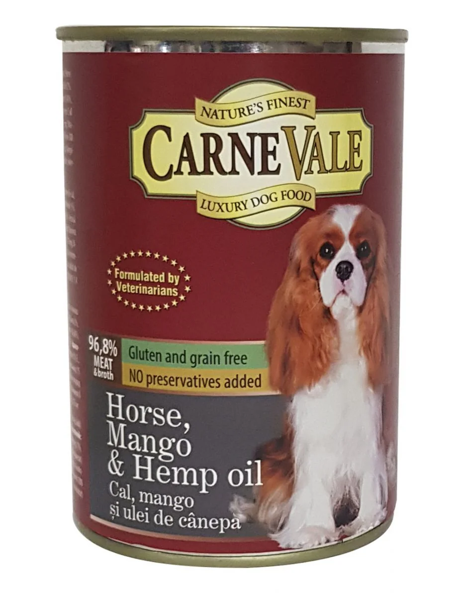 Carnevale Dog Conserva Cal/Mango/Ulei Canepa 400 g