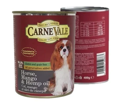 Carnevale Dog Conserva Cal/Mango/Ulei Canepa 400 g