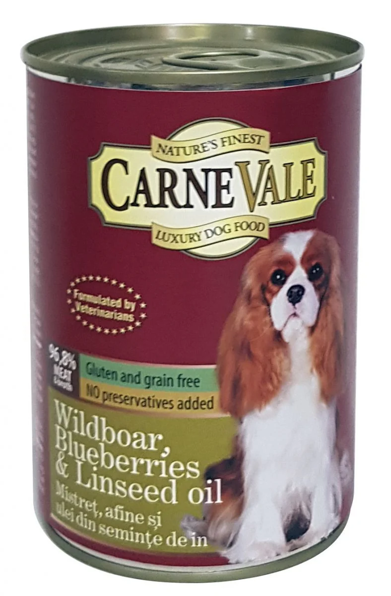 Carnevale Dog Conserva Mistret/Afine/Ulei In 400 g