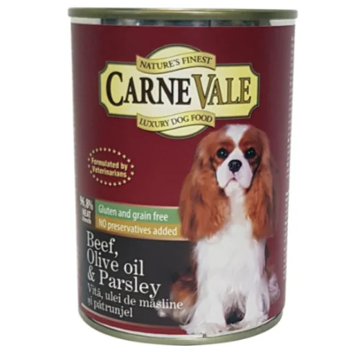 Carnevale Dog Conserva Vita/Patrunjel/Ulei Masline 400 g