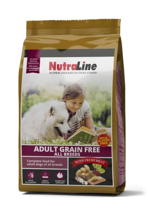 Nutraline Dog Adult Grain Free 12.5 Kg