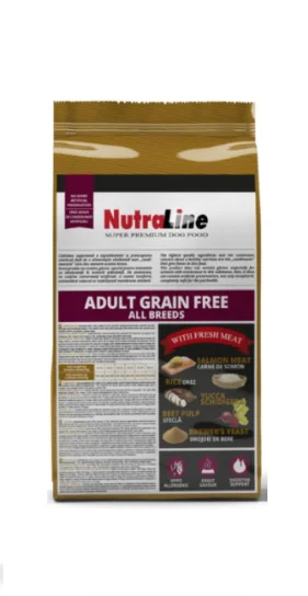Nutraline Dog Adult Grain Free 12.5 Kg
