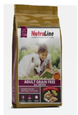 Nutraline Dog Adult Grain Free 12.5 Kg