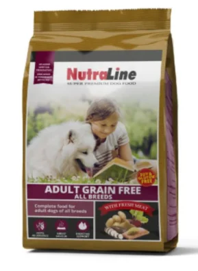 Nutraline Dog Adult Grain Free 12.5 Kg