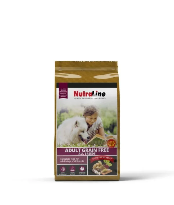 Nutraline Dog Adult Grain Free 12.5 Kg
