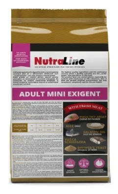 Nutraline Dog Adult Mini Exigent 8 kg K