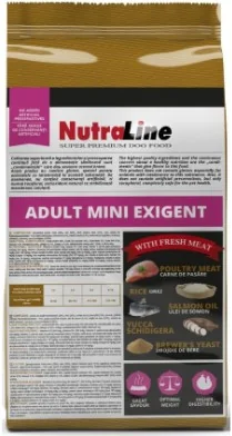 Nutraline Dog Adult Mini Exigent 8 kg K