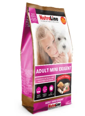 Nutraline Dog Adult Mini Exigent 8 kg K