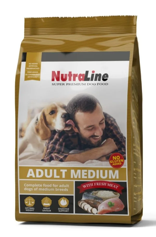 Nutraline Dog Adult Medium 12.5 kg K