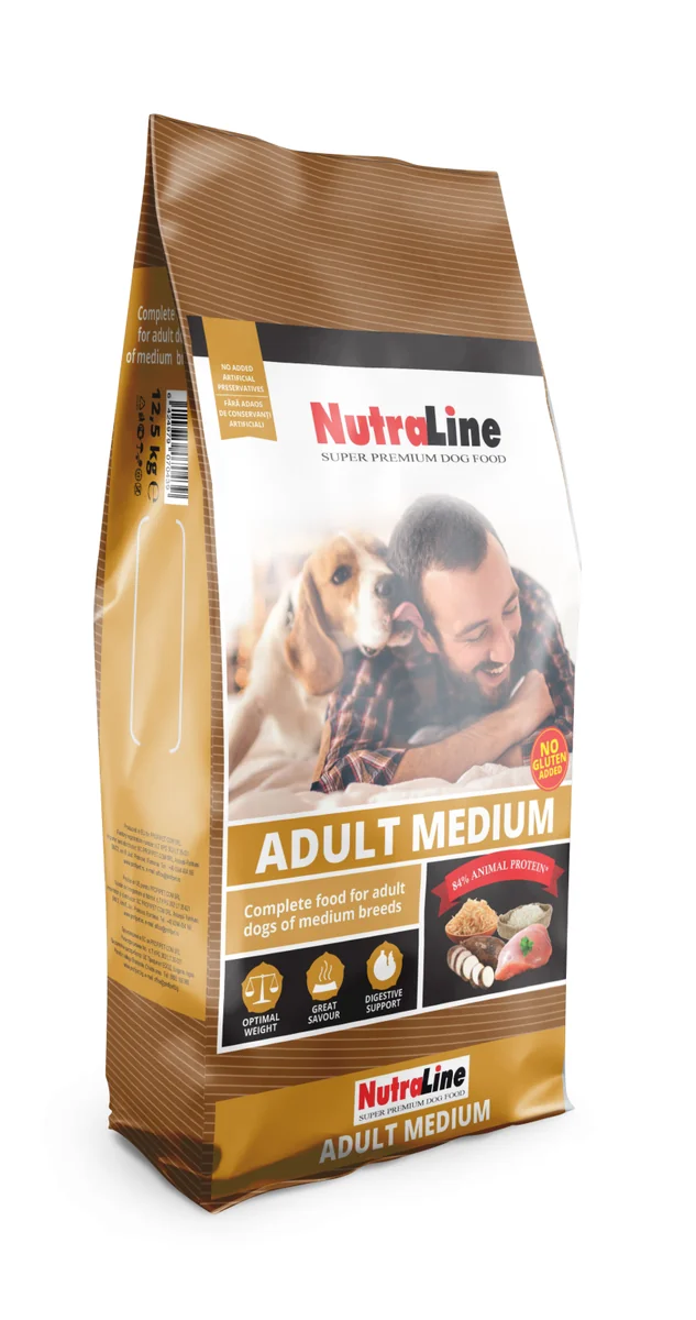Nutraline Dog Adult Medium 12.5 kg K