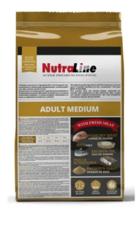 Nutraline Dog Adult Medium 12.5 kg K