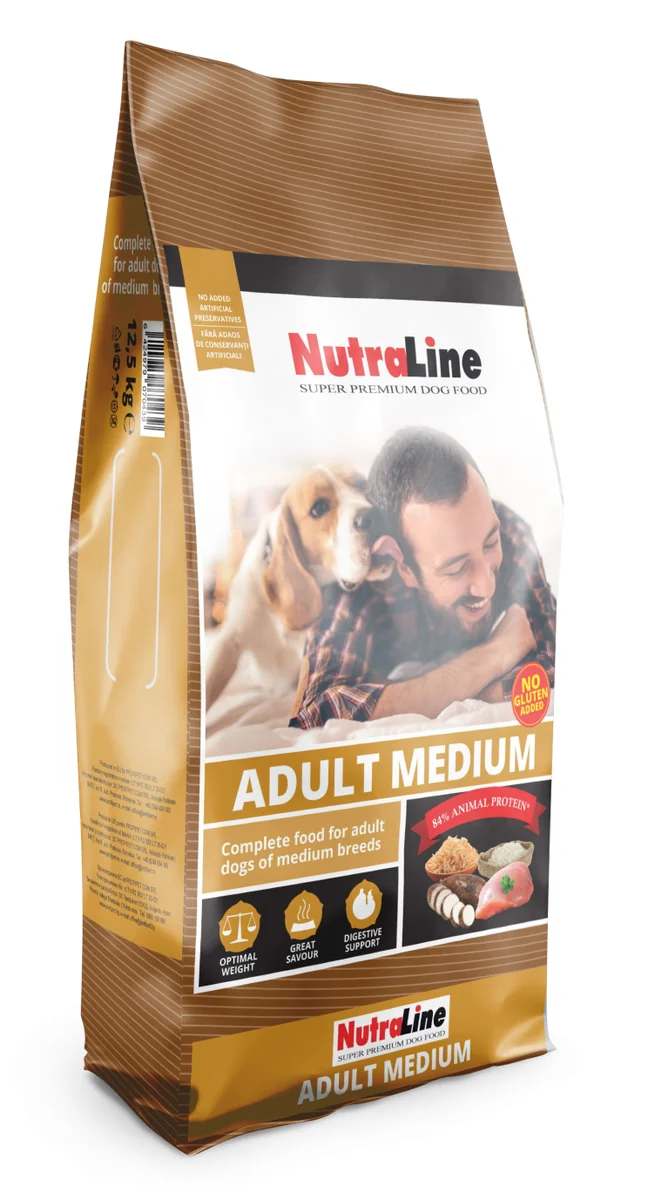 Nutraline Dog Adult Medium 12.5 kg K