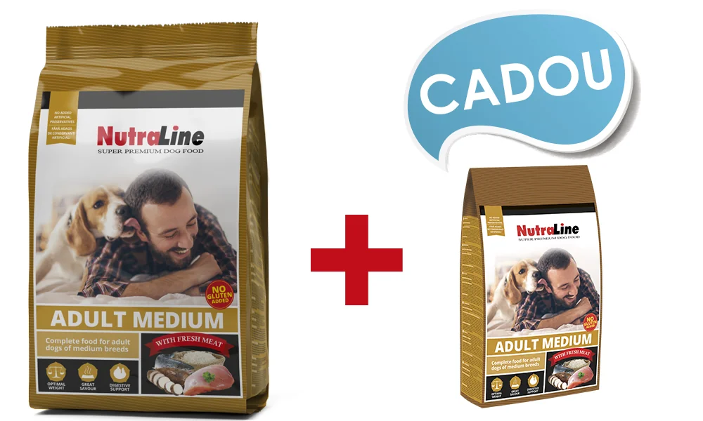 Nutraline Dog Adult Medium 12.5 kg K