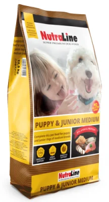 Nutraline Dog Puppy & Junior Medium 12.5 Kg K