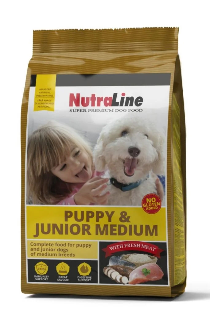 Nutraline Dog Puppy & Junior Medium 12.5 Kg K