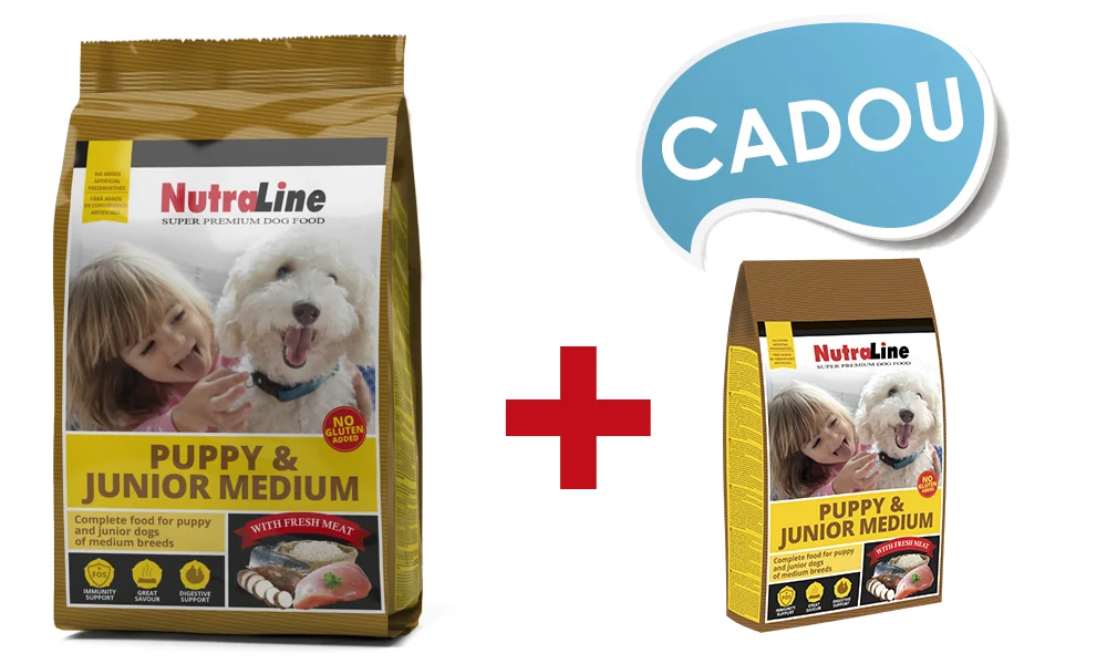 Nutraline Dog Puppy & Junior Medium 12.5 Kg K