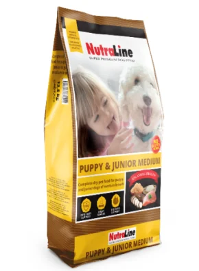 Nutraline Dog Puppy & Junior Medium 12.5 Kg K