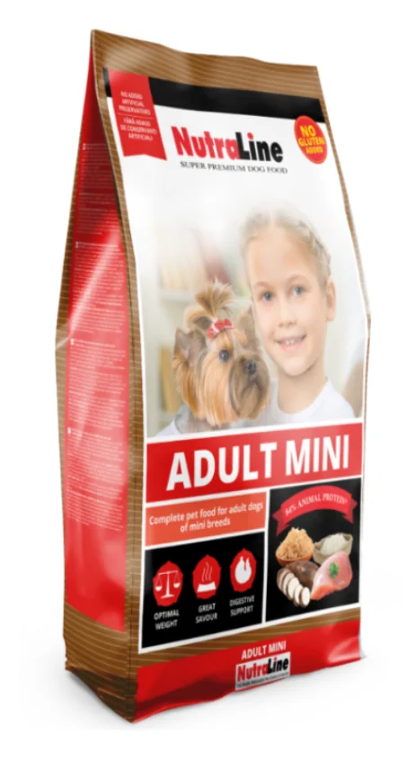 Nutraline Dog Adult Mini 8 kg K