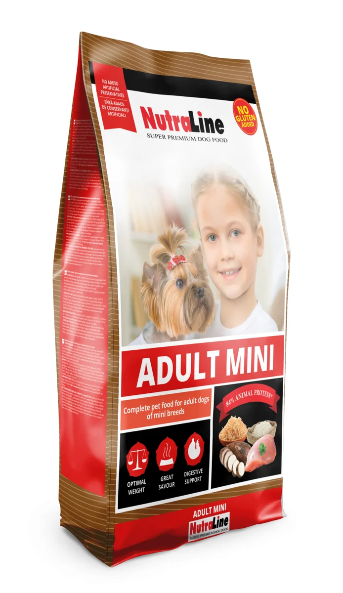 Nutraline Dog Adult Mini 8 kg K