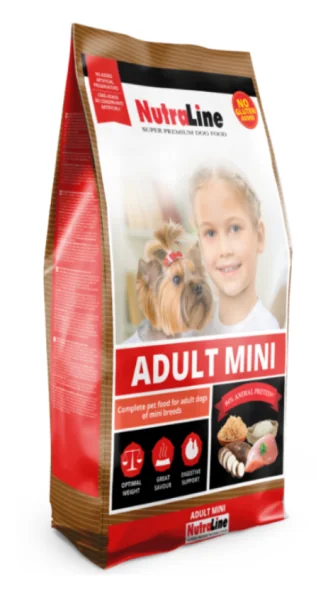 Nutraline Dog Adult Mini 8 kg K