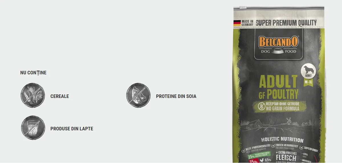 Belcando Adult Grain Free Pasare