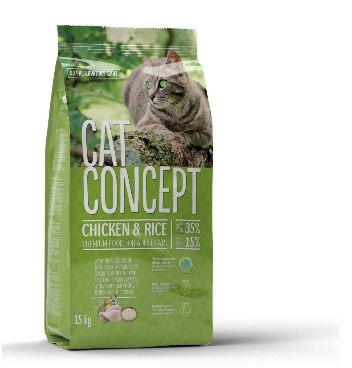 Cat Concept Dry Chicken