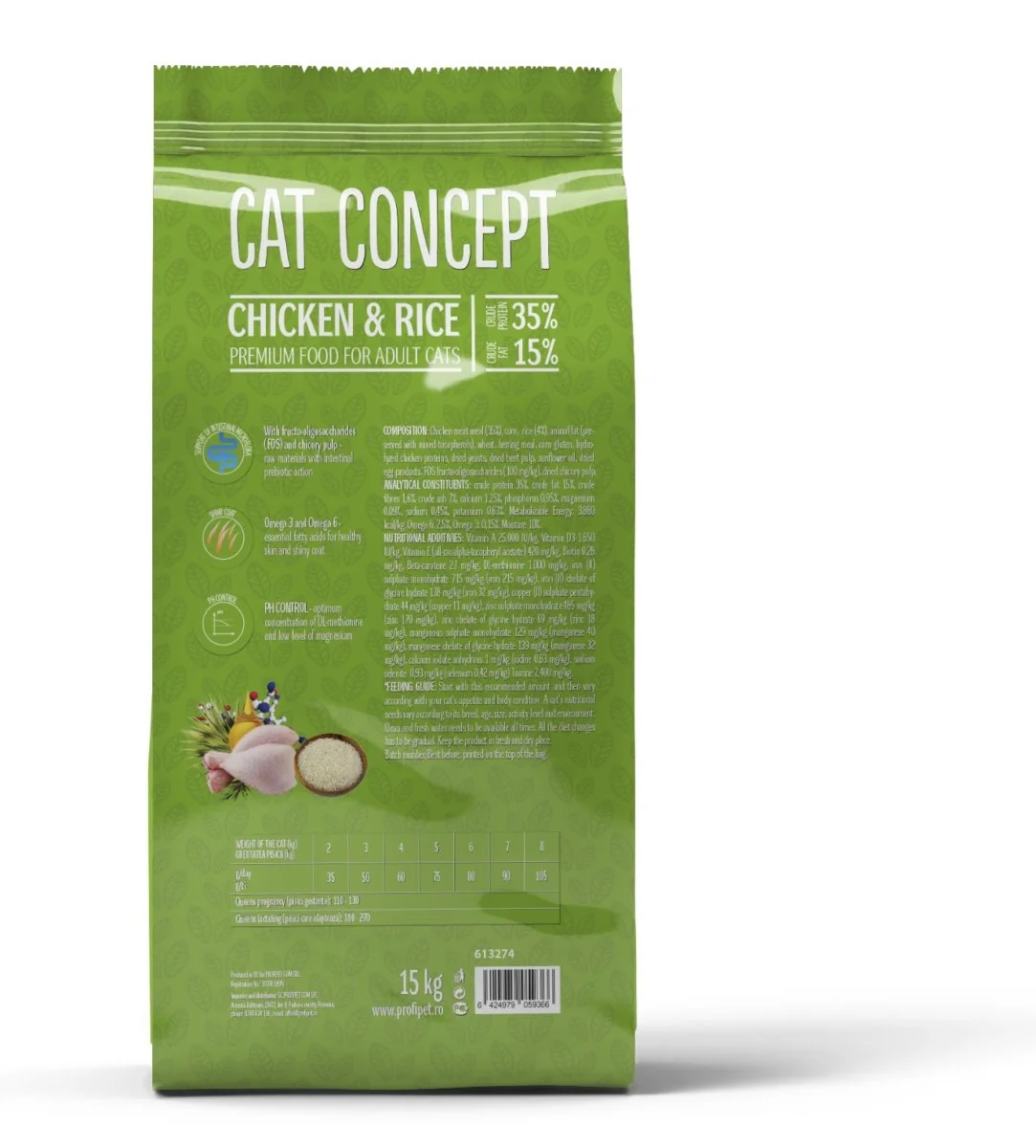 Cat Concept Dry Chicken