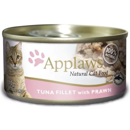 Applaws Cat Conserva File Ton & Creveti 70 g