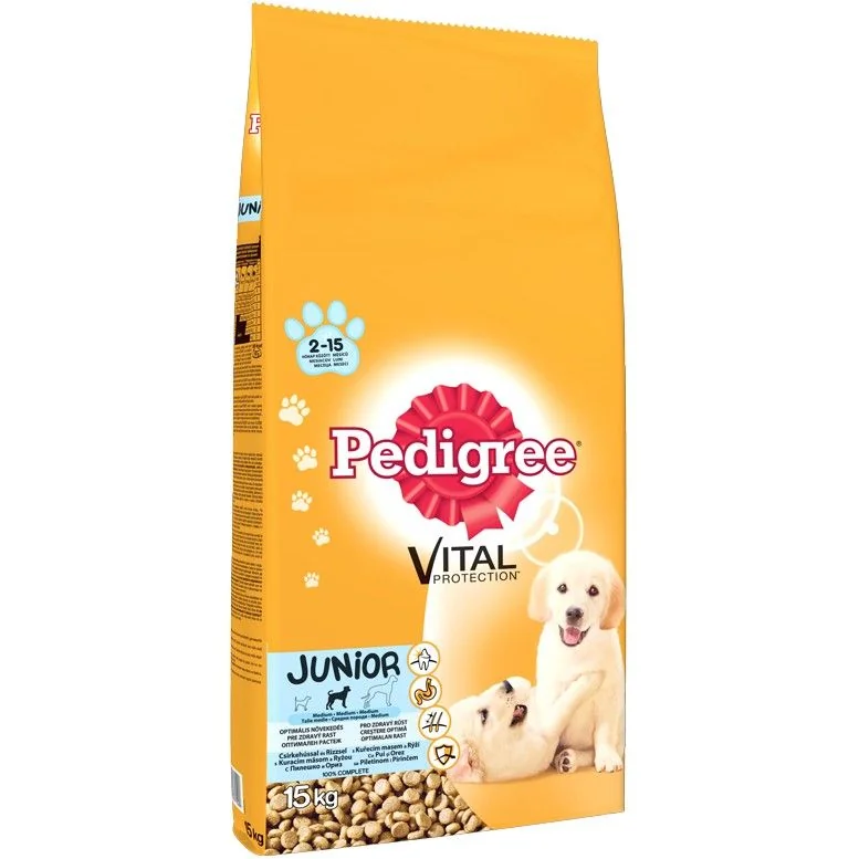 Pedigree Junior Pasare/Legume 3 kg