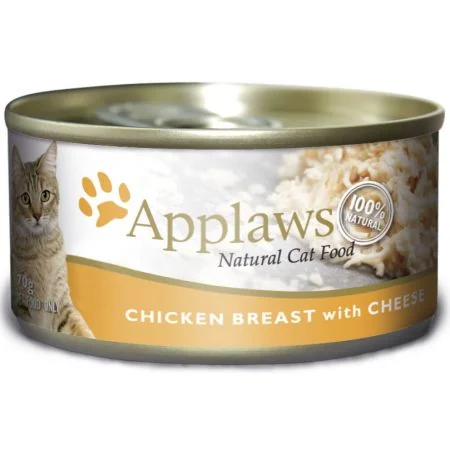 Applaws Cat Conserva Piept Pui & Branza 156 g