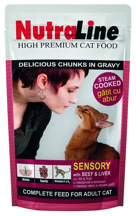 Nutraline Cat Plic Sensory Vita/Ficat 100 g