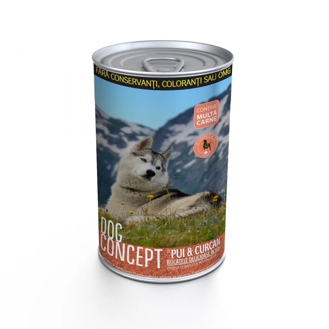 Dog Concept Conserva Pui/Curcan 1240 g