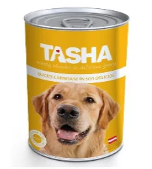 Tasha Dog Conserva Curcan 1240 g