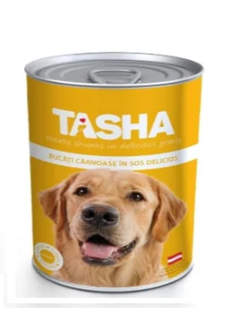 Tasha Dog Conserva Curcan 1240 g
