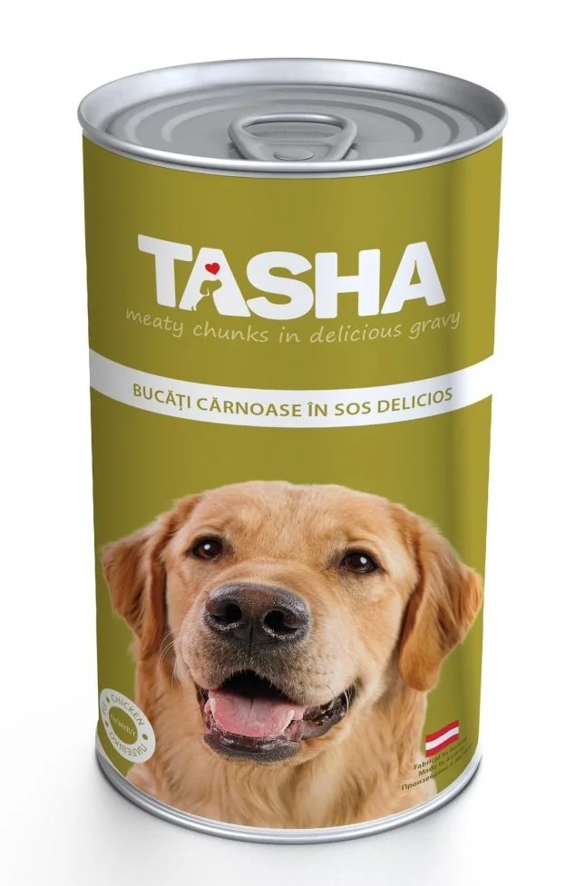 Tasha Dog Conserva Pui 1240 g