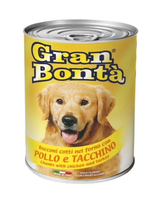 Gran Bonta Dog Conserva Pasare 1230 g