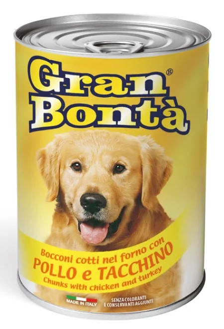 Gran Bonta Dog Conserva Pasare 1230 g