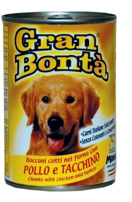 Gran Bonta Dog Conserva Pasare 1230 g