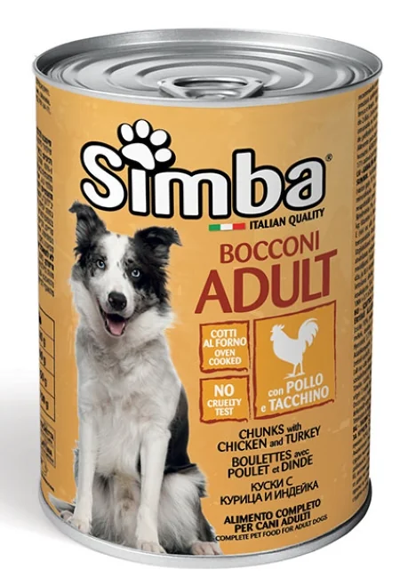 Simba Dog Conserva Pui/Curcan 1230 g