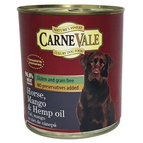 Carnevale Dog Conserva Cal/Mango/Ulei Canepa 800 g