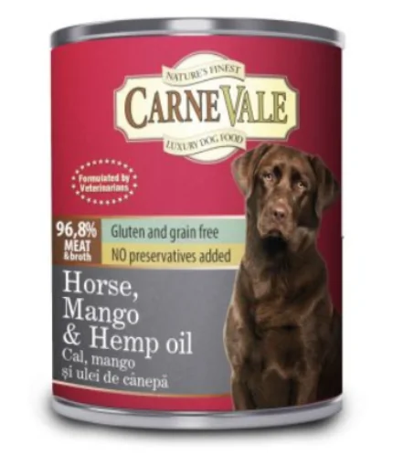 Carnevale Dog Conserva Cal/Mango/Ulei Canepa 800 g