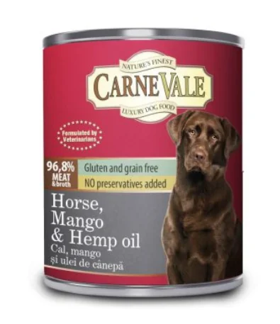 Carnevale Dog Conserva Cal/Mango/Ulei Canepa 800 g