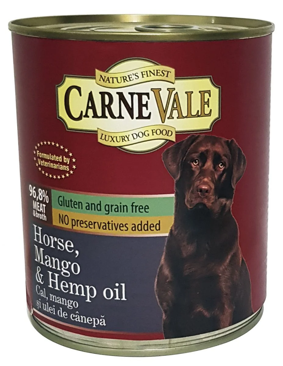 Carnevale Dog Conserva Cal/Mango/Ulei Canepa 800 g