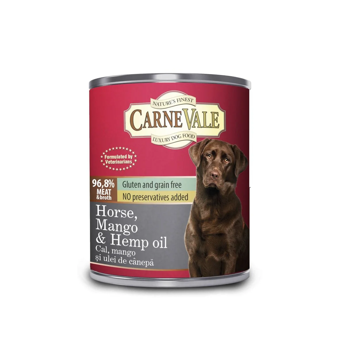 Carnevale Dog Conserva Cal/Mango/Ulei Canepa 800 g