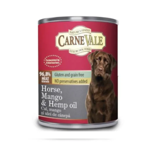 Carnevale Dog Conserva Cal/Mango/Ulei Canepa 800 g